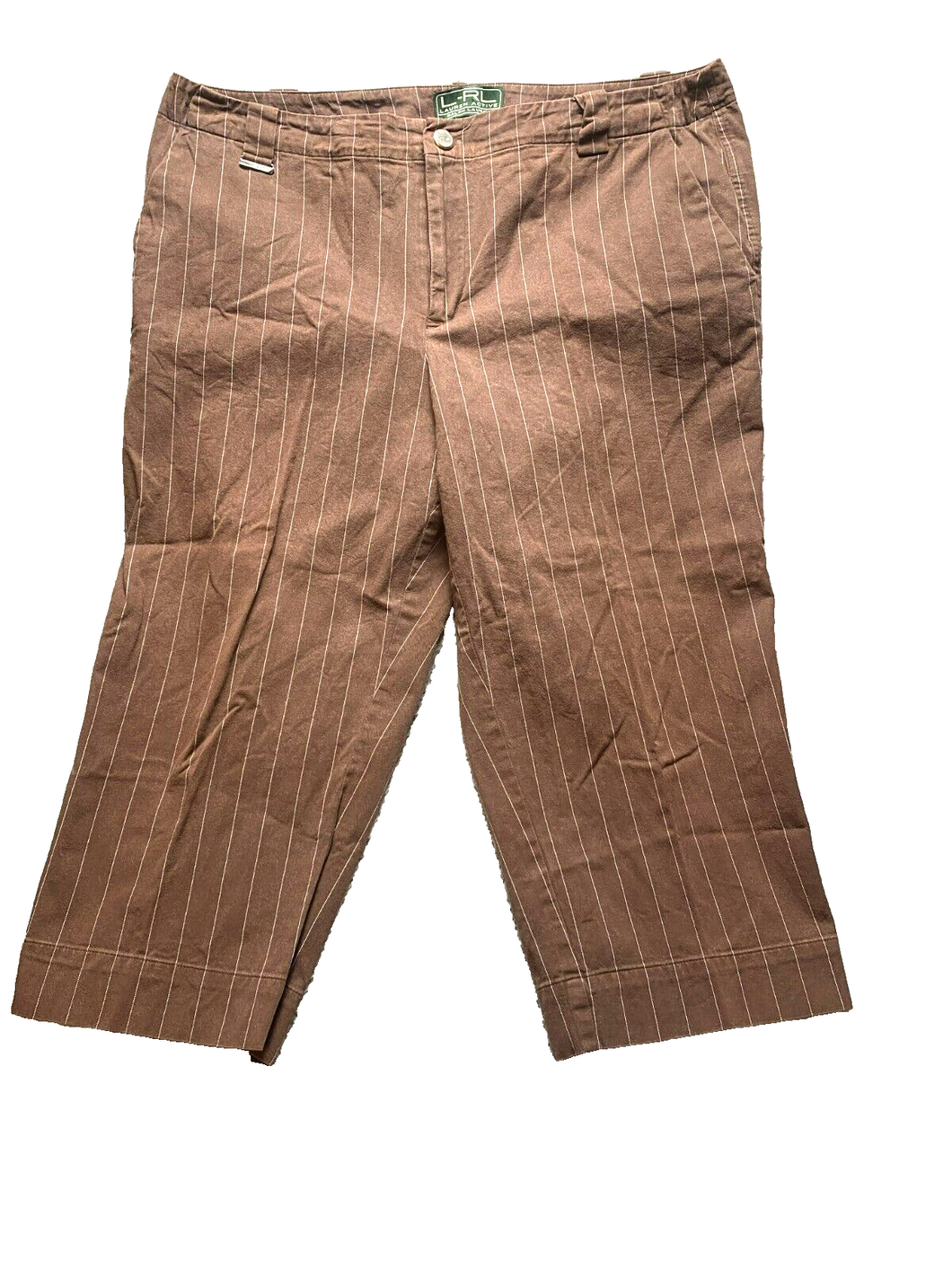 Lauren Ralph Lauren Pants Womens 14 38x20 Active Stretch Capri Cropped Ladies