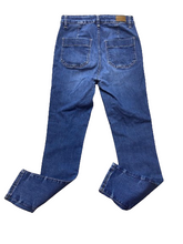 Load image into Gallery viewer, Judy Blue Jeans Womens 7/28 (26x26.5) Blue Denim Skinny Fit Button Fly Spandex
