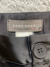 Load image into Gallery viewer, Sans Souci Shorts Womens Small 29x10 Black Pleated Spandex Stretch Bermuda NWT
