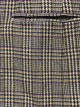 Load image into Gallery viewer, Vintage Leslie Fay Jacket Women 12 Petite (42) Wool Houndstooth Earth Tone Plaid
