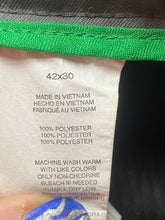 Load image into Gallery viewer, Grand Slam Pants Adult 42x30 Gray Pleated Straight Leg Trouser Casual Dress Mens
