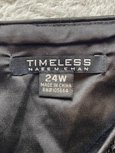 Load image into Gallery viewer, Timeless by Naeem Khan Skirt Womens 24W (44x24.5) Sequins A-Line Spandex Plus
