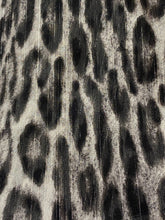 Load image into Gallery viewer, Michael Kors Shirt Womens Small Black Leopard Print Animal Shirt Beaded Lady NWT
