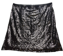 Load image into Gallery viewer, Timeless by Naeem Khan Skirt Womens 24W (44x24.5) Sequins A-Line Spandex Plus
