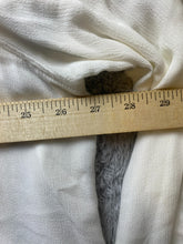 Load image into Gallery viewer, Torrid Shirt Womens 3 3X Ivory Button Up Rayon Loose Boxy Peasant Casual Plus
