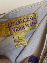 Load image into Gallery viewer, Vera Wang Princess Dress Womens Large Purple Gray Fairycore Maxi Lining Floral
