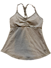 Load image into Gallery viewer, Prana Shirt Womens Extra Small Gray Elixir Cami Tank Racerback Workout Yoga Lady
