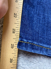 Load image into Gallery viewer, Lucky Brand Jeans Adult 40x30 Blue Denim Straight Leg Zip Fly Whiskered Mens
