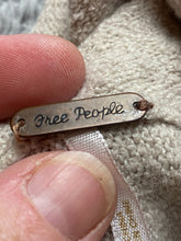 Load image into Gallery viewer, Free People Sweater Womens Extra Small Sand Lagenlook Oversized Spandex Ladies
