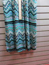 Load image into Gallery viewer, En Focus Studio Dress Womens 6 Small Geometric Sleeveless Maxi Spandex Ladies

