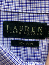 Load image into Gallery viewer, Lauren Ralph Lauren Shirt Adult 17.5 34/35 (2X) Non Iron Button Up Checkered Men
