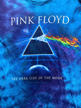 Load image into Gallery viewer, VTG Pink Floyd Shirt Adult Large Cosmic Tie Dye Dark Side Of The Moon Mens
