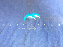 Load image into Gallery viewer, Dolphin Shirt Adult Extra Large Blue Cruising Adventure Techstyles USA Mens
