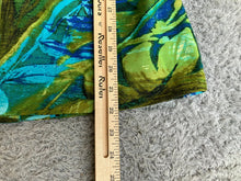 Load image into Gallery viewer, Chicos Jacket Womens 0 Blue Green AOP Tropical Hawaiian Boho Nylon Spandex Lady
