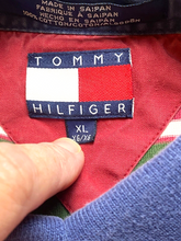Load image into Gallery viewer, VTG Tommy Hilfiger Shirt Adult Extra Large Hunter Green Navy Rugby Golf Polo Men
