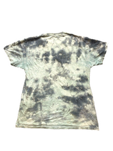 Load image into Gallery viewer, Justice League Shirt Adult Medium Green Tie Dye Superman Big Logo DC Comics Mens
