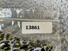 Load image into Gallery viewer, Zara Shirt Womens Large Green Yellow Black Leopard Print Flowy Oversized Blouse
