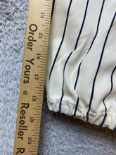 Load image into Gallery viewer, VTG Russell Baseball Pants Youth Small (27x18.5) Ivory Navy Athletic 70s 80s Boy
