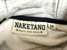 Load image into Gallery viewer, Naketano Sweatshirt Womens Medium Gray Hoodie Cowl Neck Sweater Outdoor Owl Lady
