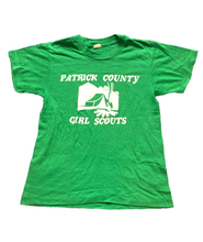 Load image into Gallery viewer, VTG Girl Scouts Shirt Youth 14-16 Patrick County Camping Single Stitch 80s Girls
