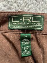 Load image into Gallery viewer, Lauren Ralph Lauren Pants Womens 14 38x20 Active Stretch Capri Cropped Ladies
