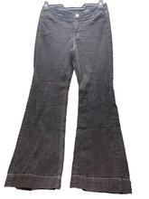 Load image into Gallery viewer, White House Black Market Jeans Womens 4R (32x31.5) Black Flare Stretch Denim
