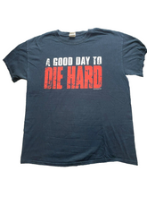 Load image into Gallery viewer, A Good Day To Die Hard Shirt Adult Large Movie Promo Dolby Bruce Willis Y2K Mens
