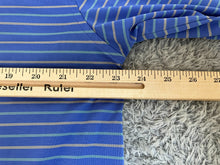 Load image into Gallery viewer, Donald Ross Shirt Adult Extra Large Blue Striped Preppy Casual Golf Polo Mens
