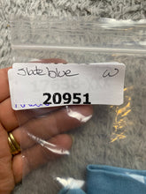 Load image into Gallery viewer, Nike Shirt Womens Medium Slate Blue Double Swoosh Logo Center Cropped Pullover
