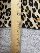 Load image into Gallery viewer, Chicos Shirt Womens 3 Black Tan Leopard Print Oversized Tunic Lagenlook Flowy
