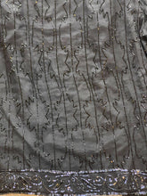 Load image into Gallery viewer, JMD New York Jacket Womens 2XL Silk Sequins Beaded Open Front Blazer Cardigan
