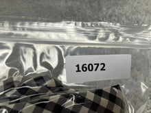 Load image into Gallery viewer, Mizzen Main Shirt Adult Large Black White Checkered Trim Fit Button Up Mens
