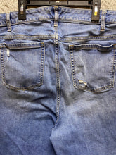 Load image into Gallery viewer, Torrid Jeans Womens Plus Size Blue Denim Stretch Pants Grunge Distressed Ladies
