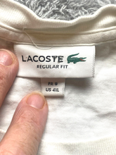 Load image into Gallery viewer, Lacoste Shirt Womens 4XL XXXXL Regular Fit Large Crocodile Patchwork Logo Ladies
