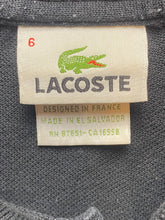 Load image into Gallery viewer, Lacoste Shirt Adult 6 (Large) Black Preppy Alligator Logo Casual Golf Polo Mens
