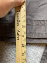 Load image into Gallery viewer, GAP Jacket Womens Medium Gray Double Breasted Nylon Lined Quilted Belted Nylon
