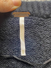 Load image into Gallery viewer, Free People Sweater Womens Medium Black Oversized Boxy Knitted Stretch Outerwear
