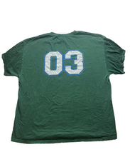 Load image into Gallery viewer, VTG Lenny &amp; Joe’s Fish Tale Shirt Adult 2XL Forest Green Feeding Frenzy Y2K Mens
