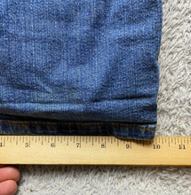 Load image into Gallery viewer, Roca Wear Jeans Womens 22 (43x33) Blue Denim Spandex Stretch Flared Embroidery
