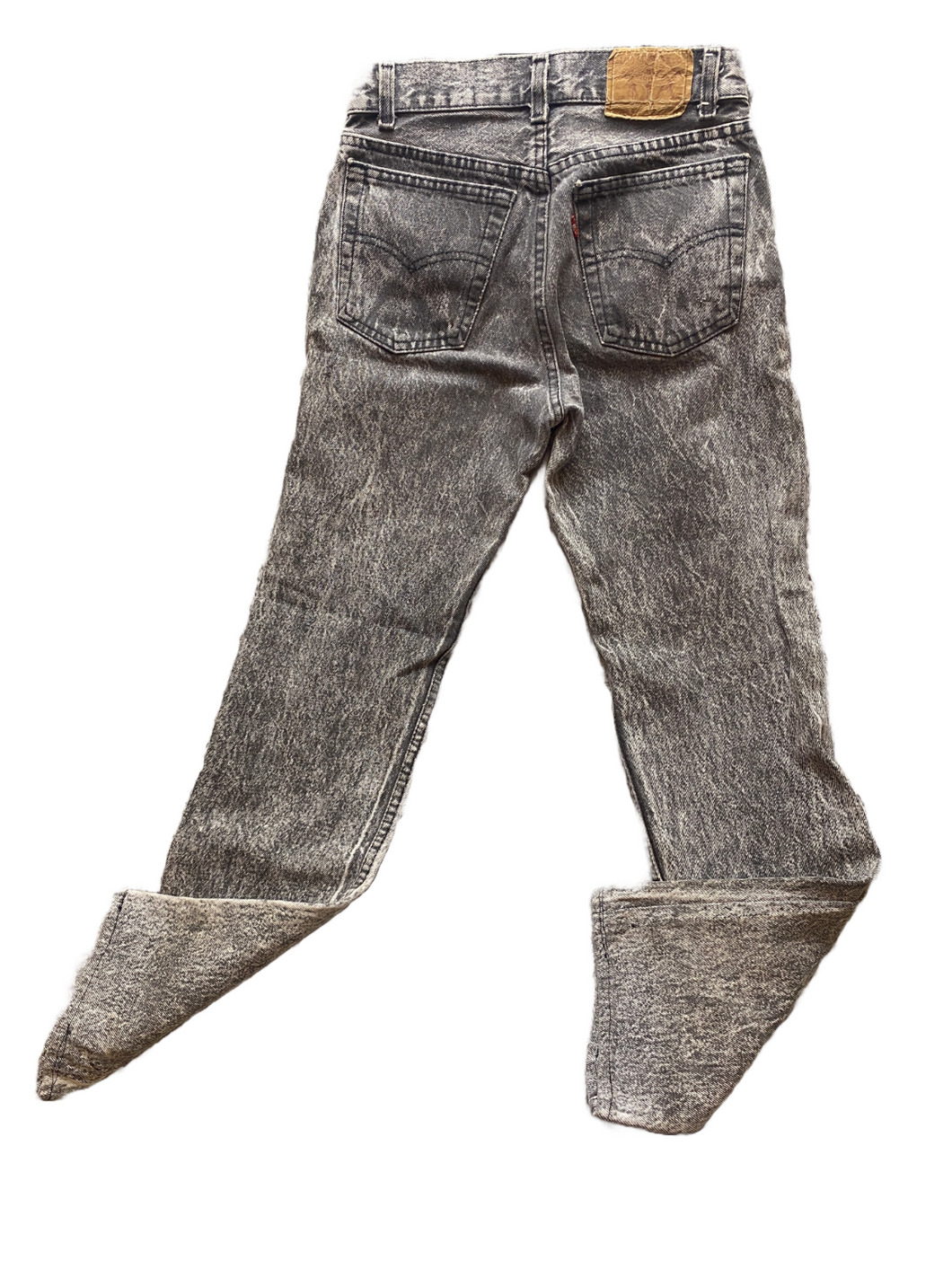 Levi's 501 Adult 27x32 Gray Stone Wash Button Fly American Workwear Mens