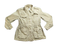 Load image into Gallery viewer, Gap Jacket Womens Small Cargo Pockets Shacket Utility Safari Military Ladies

