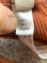 Load image into Gallery viewer, Free People FP Movement Shirt Womens Large Brownish Red Racerback Crop Stretch
