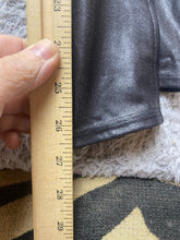 Load image into Gallery viewer, SPANX Leggings Womens Small (23x27) Black Faux Leather Stretch Pull On Biker NWT
