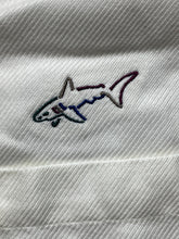 Load image into Gallery viewer, Greg Norman Shirt Adult 2XL XXL White Textured Button Up Shark Sporty Casual Men
