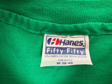 Load image into Gallery viewer, VTG NFIB Shirt Womens Medium Green Silhouette Standing Man Single Stitch 80s
