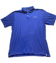 Load image into Gallery viewer, Peter Millar Shirt Adult Extra Large Blue Seaside Crown Spandex Golf Polo Mens
