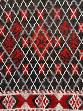Load image into Gallery viewer, VTG London Fog Sweater Adult Extra Large Black Red Fair Isle Outerwear USA Mens
