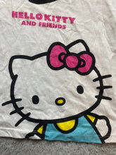 Load image into Gallery viewer, Hello Kitty Shirt Womens Extra Large White Oversized Cropped Sanrio AOP Ladies
