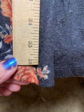 Load image into Gallery viewer, Torrid Dress Womens 3 Black Peach AOP Flower Sper Soft Plush Skater Flared Boho
