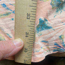 Load image into Gallery viewer, Fresh Produce Dress Womens Small Peach Cut Out AOP Flower Boho Summer Sample USA
